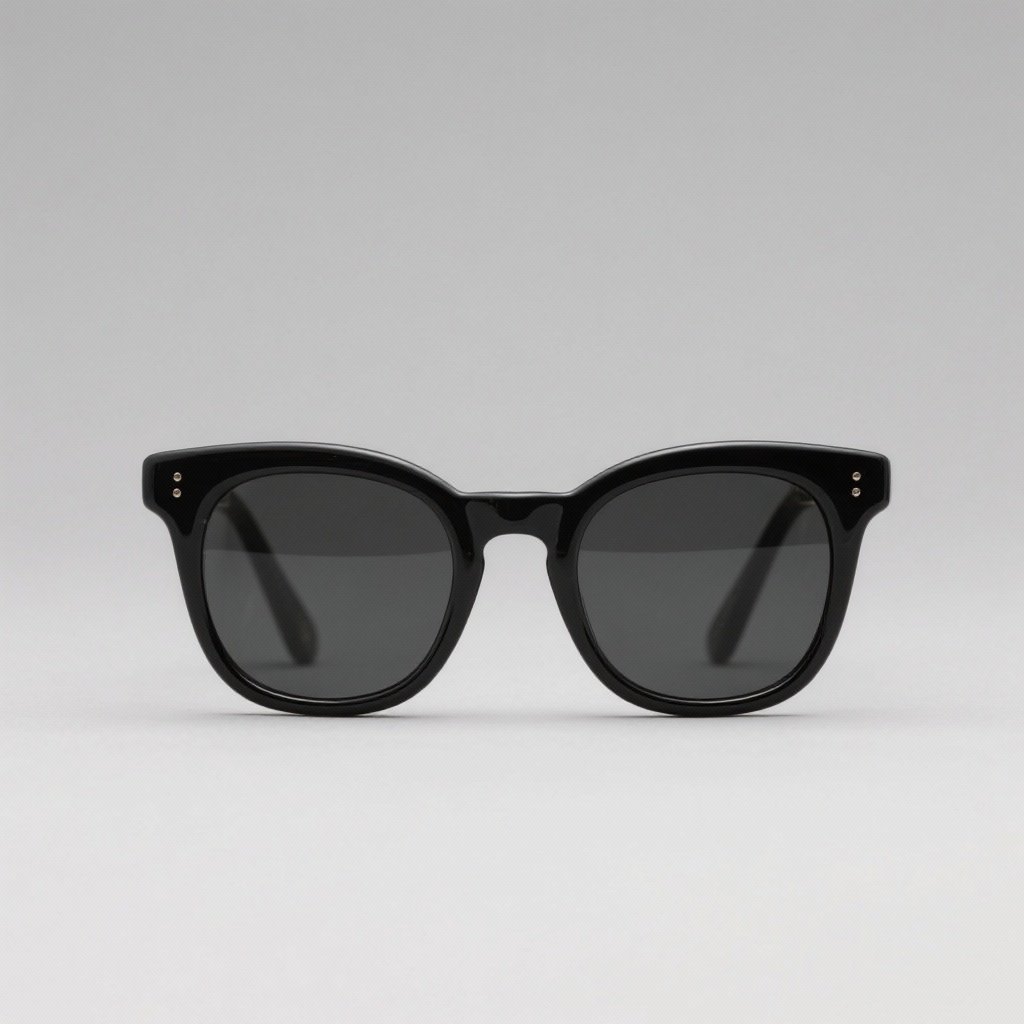 Classic Black Acetate Sunglasses