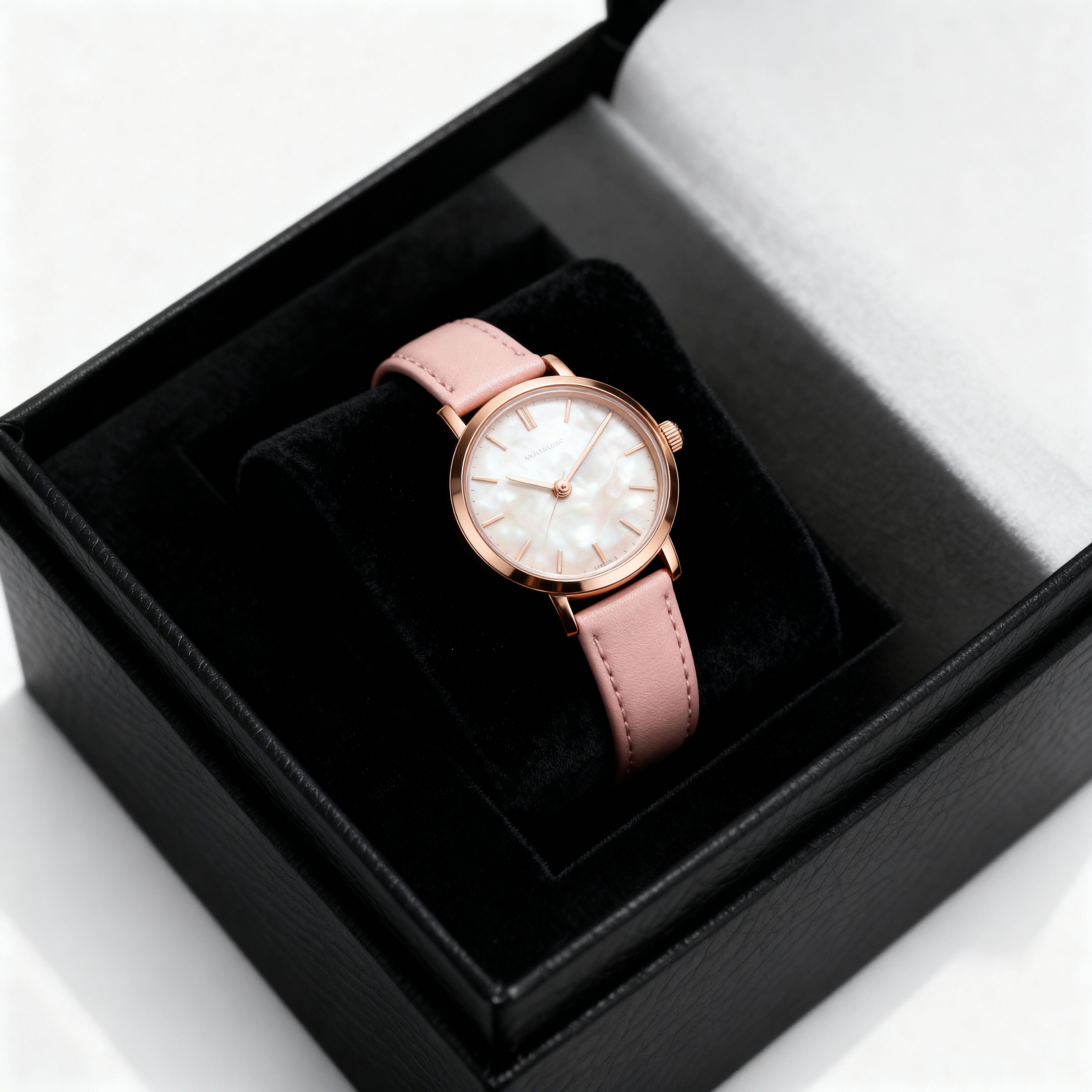 Rose Gold Mother of Pearl Ladies Watch